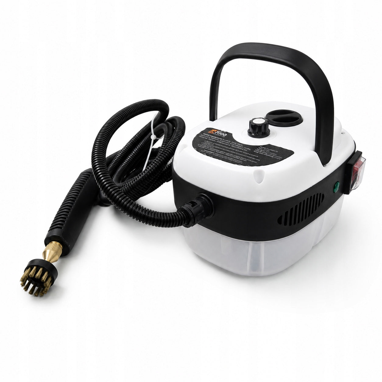 STEAM CLEANER INfloo 2500W 6DEGREES STEAM 1.2L FOR KITCHEN BATHROOM WINDOW FLOORS Brand INfloo