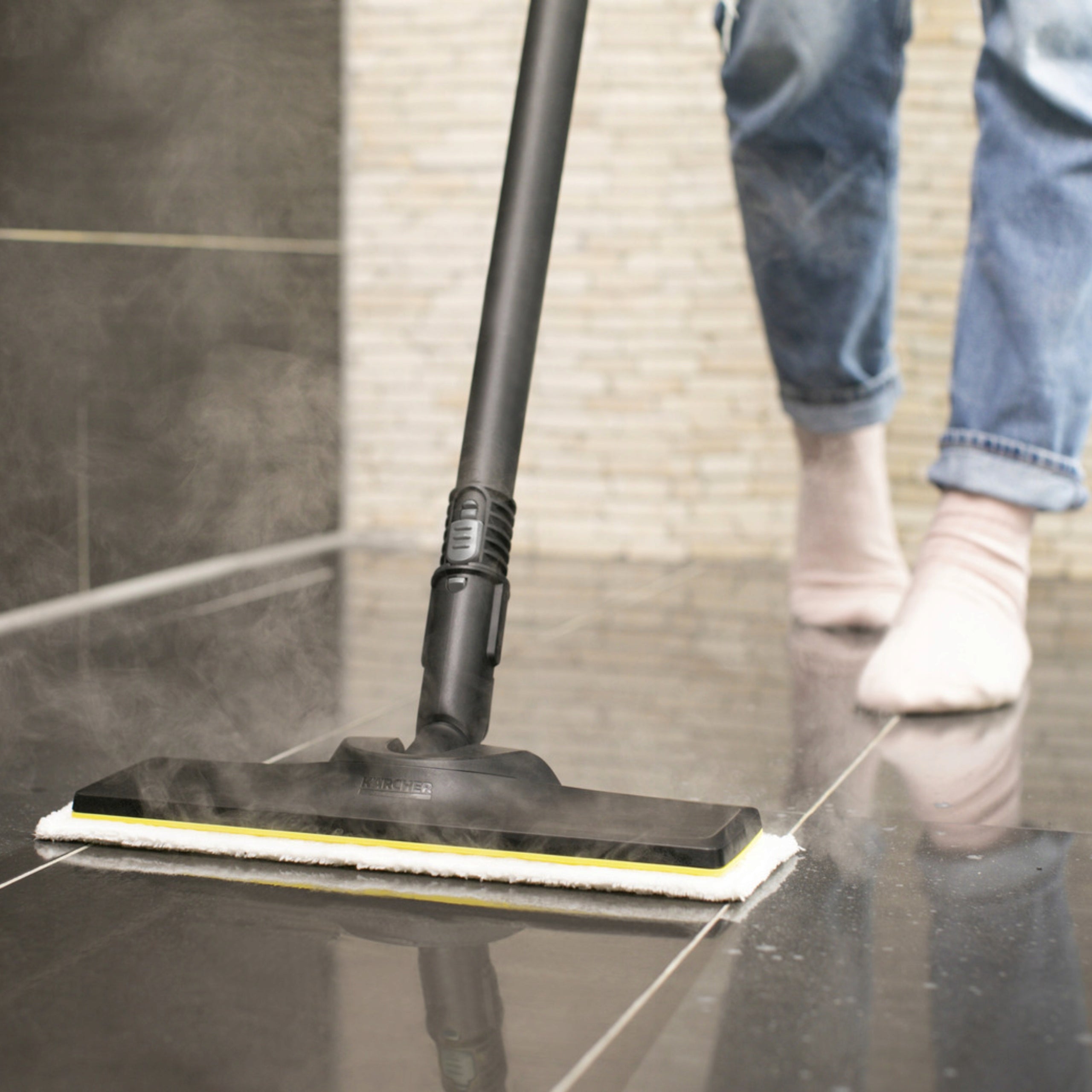 STEAM CLEANER KARCHER SC 2 EASYFIX STEAM MOP STEAMER + 4 BRUSHES Brand Kärcher