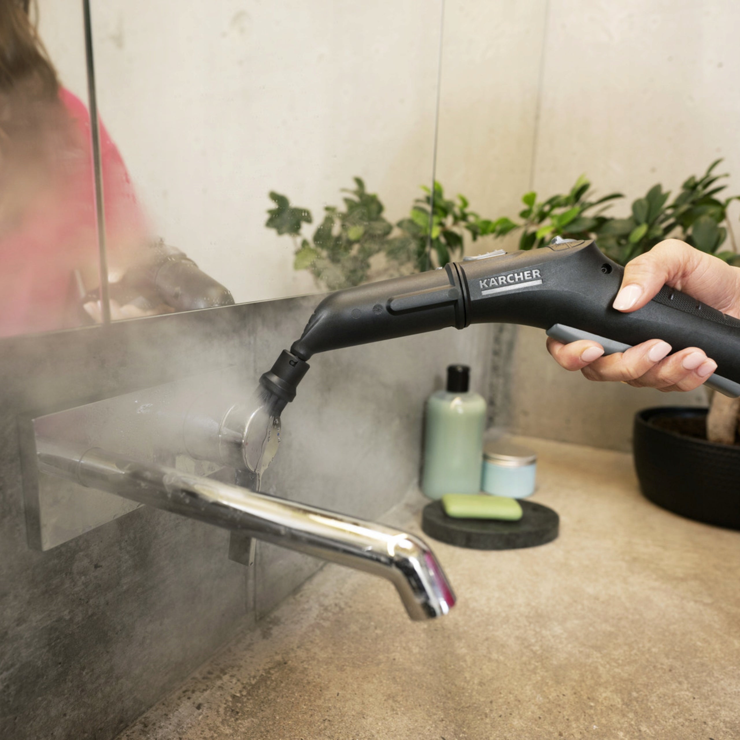 STEAM CLEANER KARCHER SC 2 EASYFIX STEAM MOP STEAMER + 4 BRUSHES Manufacturer code 1.512-614.0