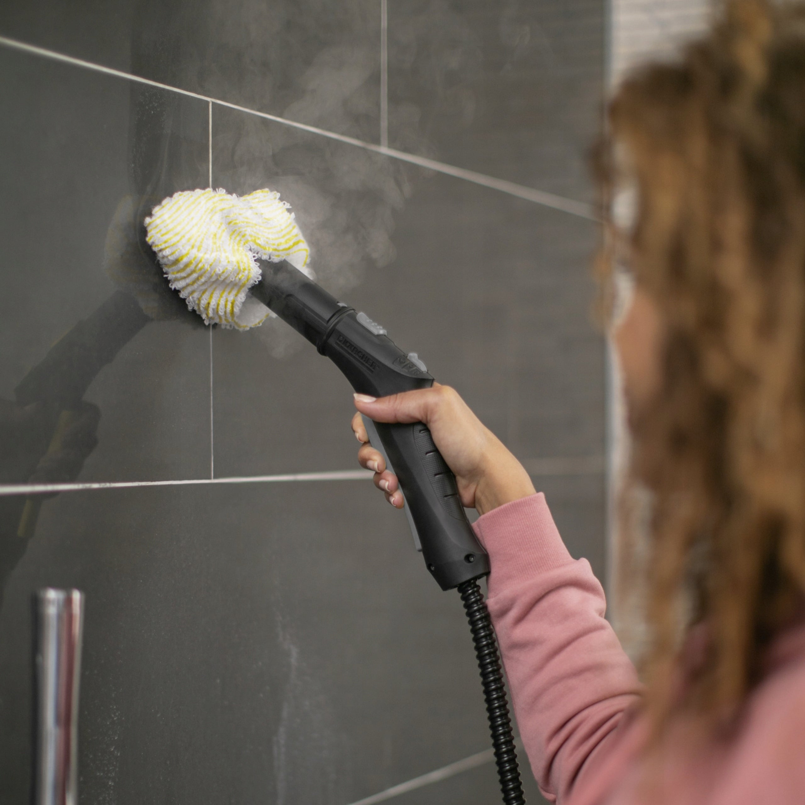 STEAM CLEANER KARCHER SC 2 EASYFIX STEAM MOP STEAMER + 4 BRUSHES Model SC 2 EasyFix Premium Home Line