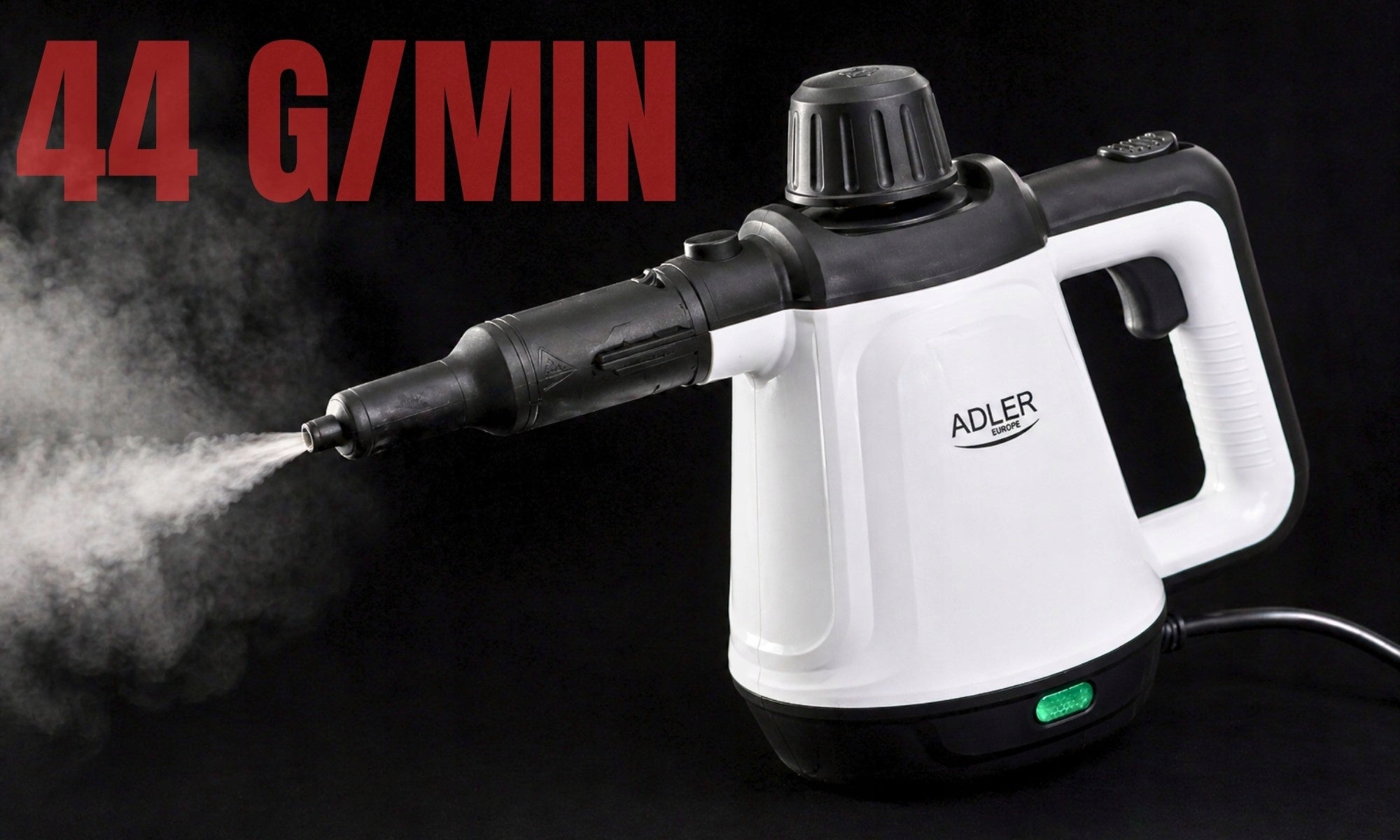STEAM CLEANER MOP HAND STEAMER FOR CAR WINDOWS GROUT UPHOLSTERY 2000W Power 2000 W