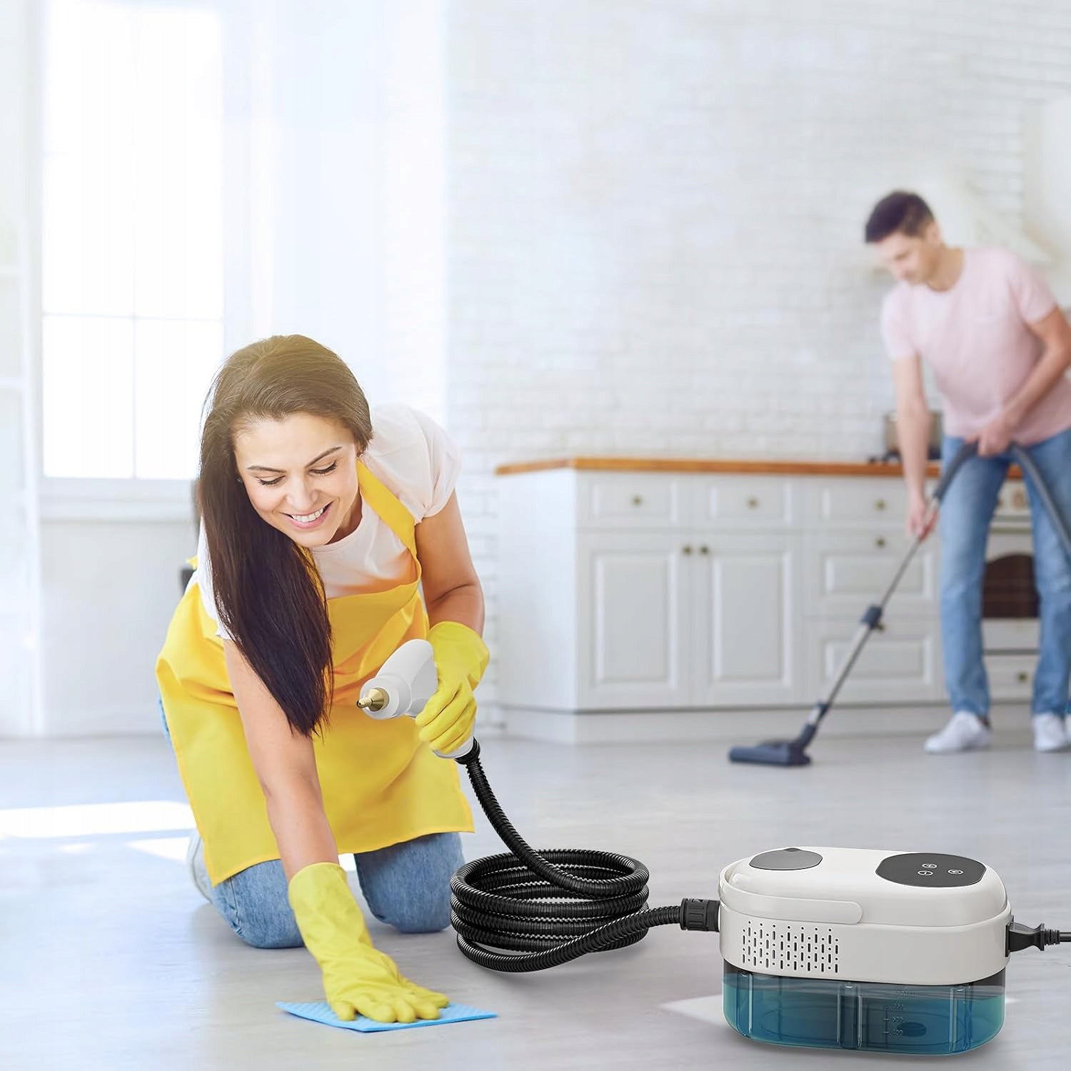 STEAM CLEANER MULTIFUNCTION 6-LEVEL ADJUSTMENT 3BAR 1100ML 2500W Manufacturer code z001