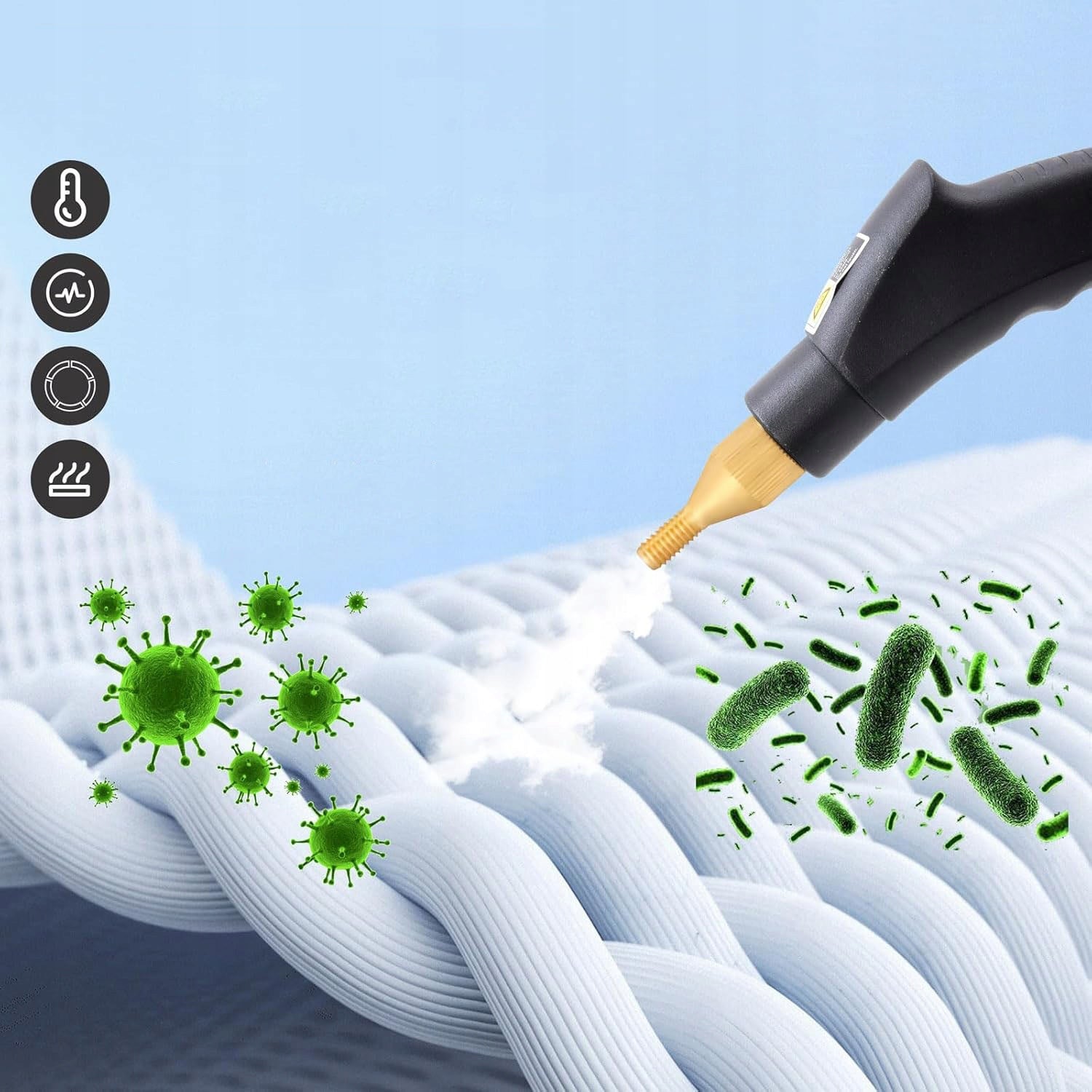 STEAM CLEANER, MULTIFUNCTIONAL STEAM CLEANER FOR HOUSEHOLD KITCHEN Product weight 1.81 kg