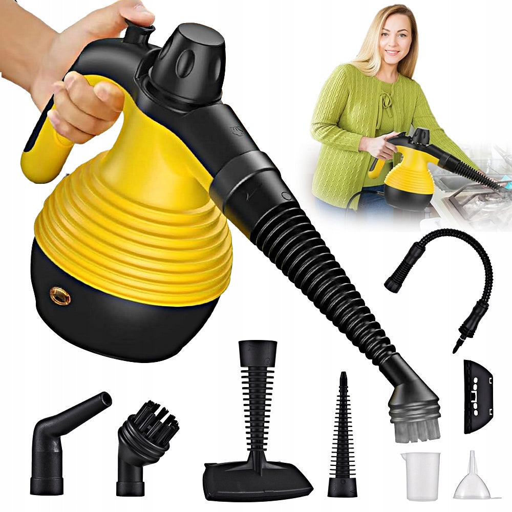 STEAM CLEANER PRESSURE EVAPORATOR CLEANER AKCESORIA POWERFUL 1050W