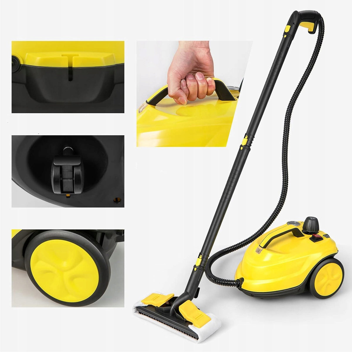 STEAM CLEANER STEAM MOP 2000W 1.8L SET Capacity 1.8 l