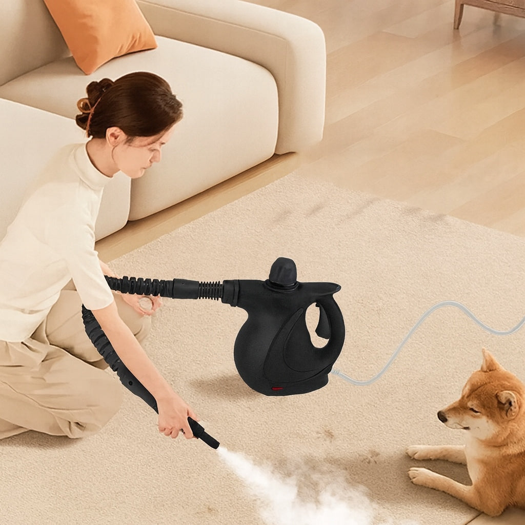 STEAM CLEANER STEAM PRESSURE CLEANER FOR UPHOLSTERY WINDOWS GROUT STEAMER 3m Capacity 0.35 l