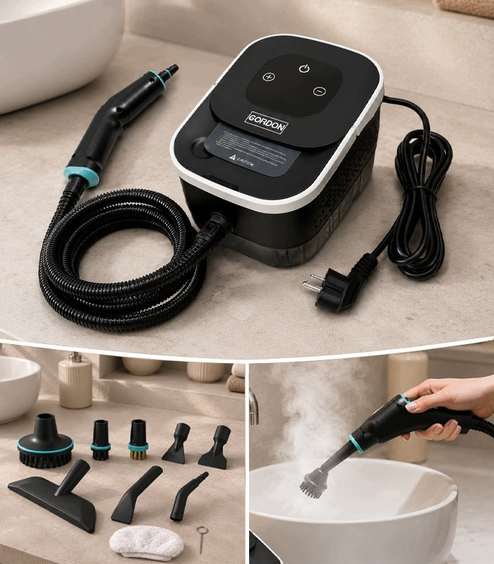 STEAM CLEANER STEAMER CLEANER Kitchen Cleaning Bathroom 2500 W Packaging status original