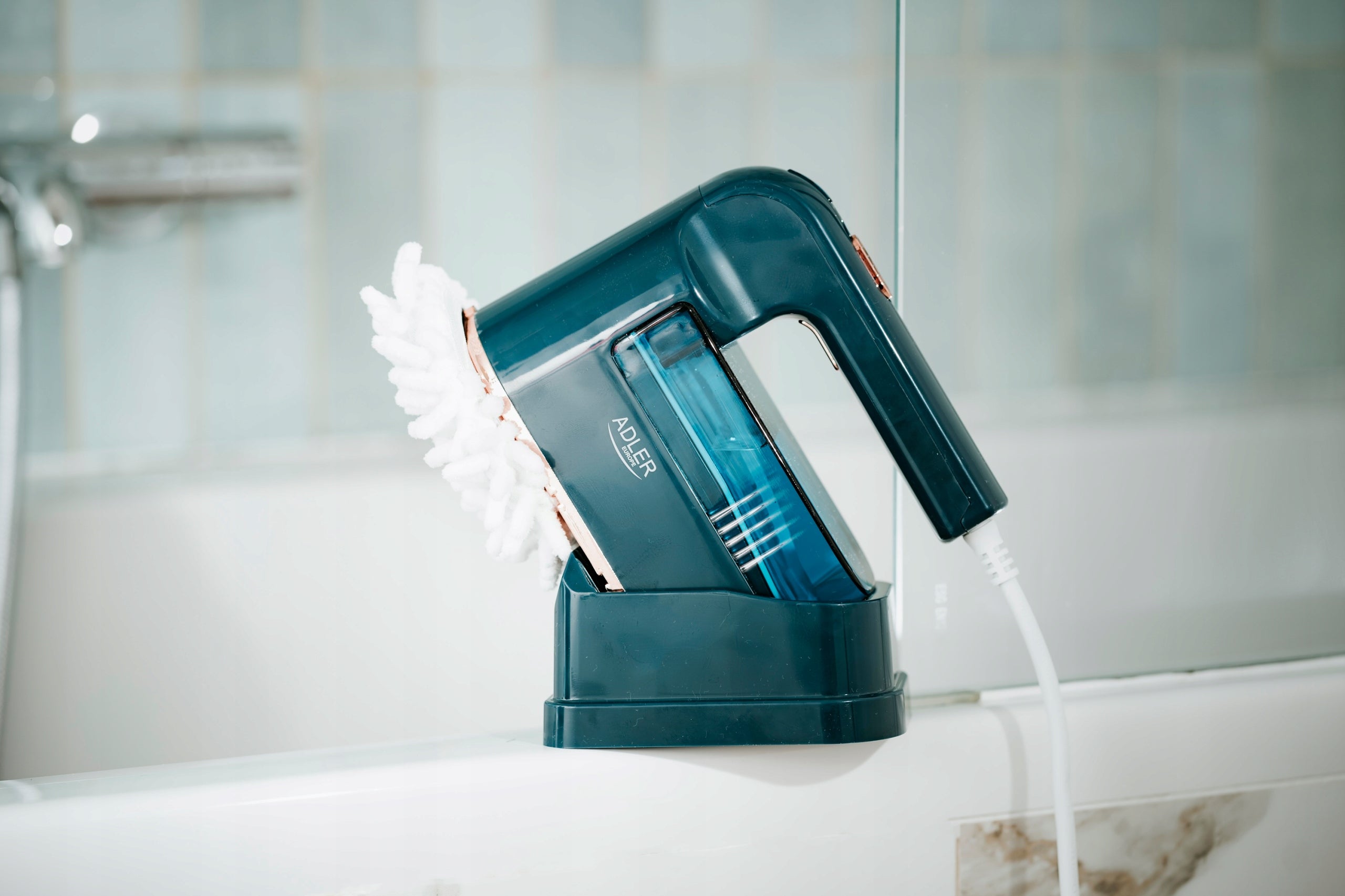 STEAM CLEANER STEAMER ELECTRIC MOP STEAM CLEANER FOR GROUT WINDOWS 1200W Model AD7050
