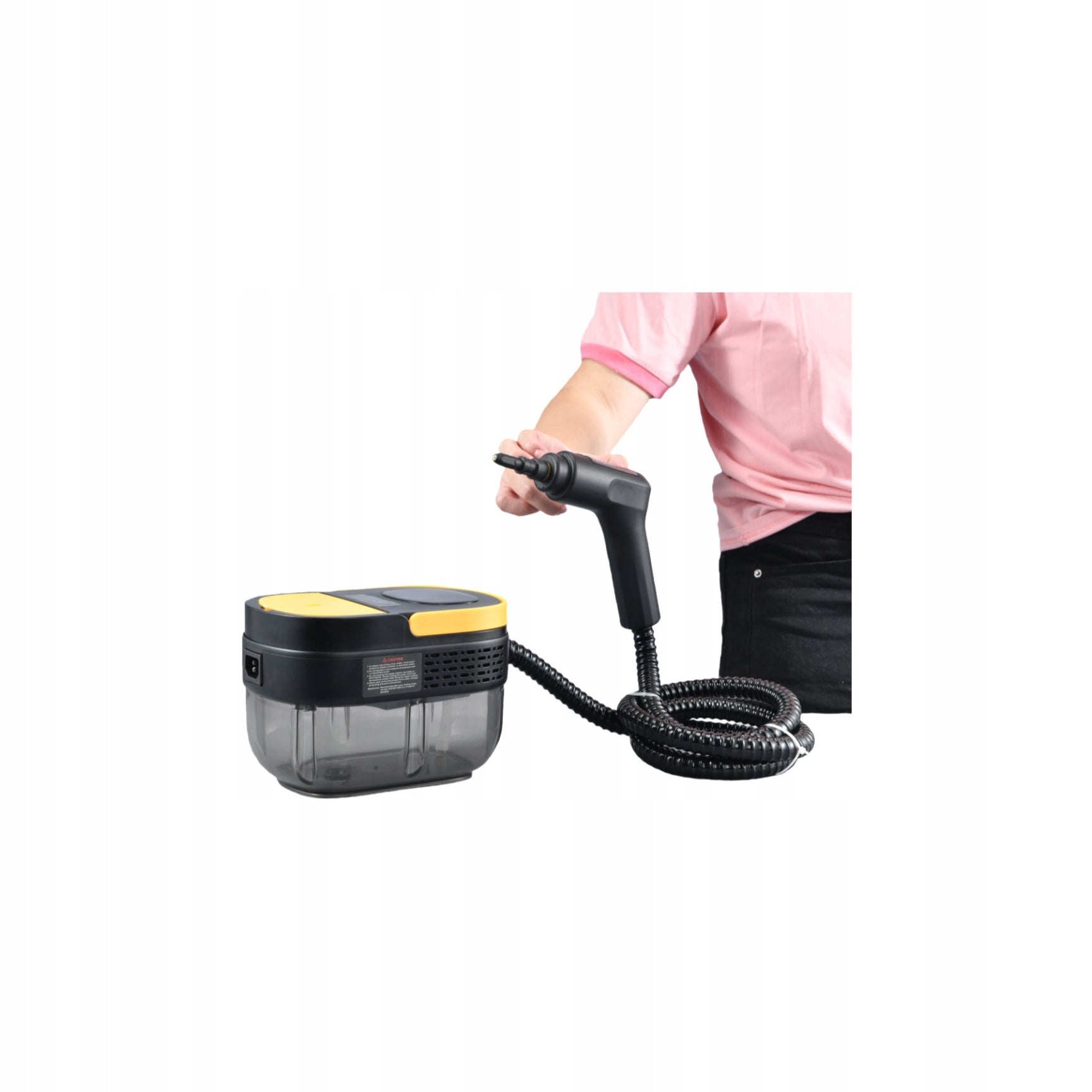 STEAM CLEANER WINDOW CLEANER STEAMER 1.5M STEAM HOSE+1600ML 2500W 3BAR Model 7Q-27
