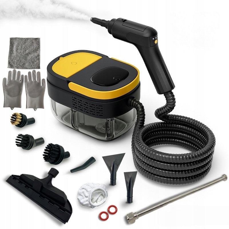 STEAM CLEANER WINDOW CLEANER STEAMER 1.5M STEAM HOSE+1600ML 2500W 3BAR