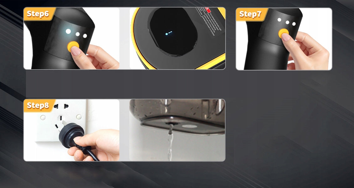 STEAM CLEANER WINDOW CLEANER STEAMER 1600ML 3BAR 2500W + 2M STEAM HOSE Power 2500 W