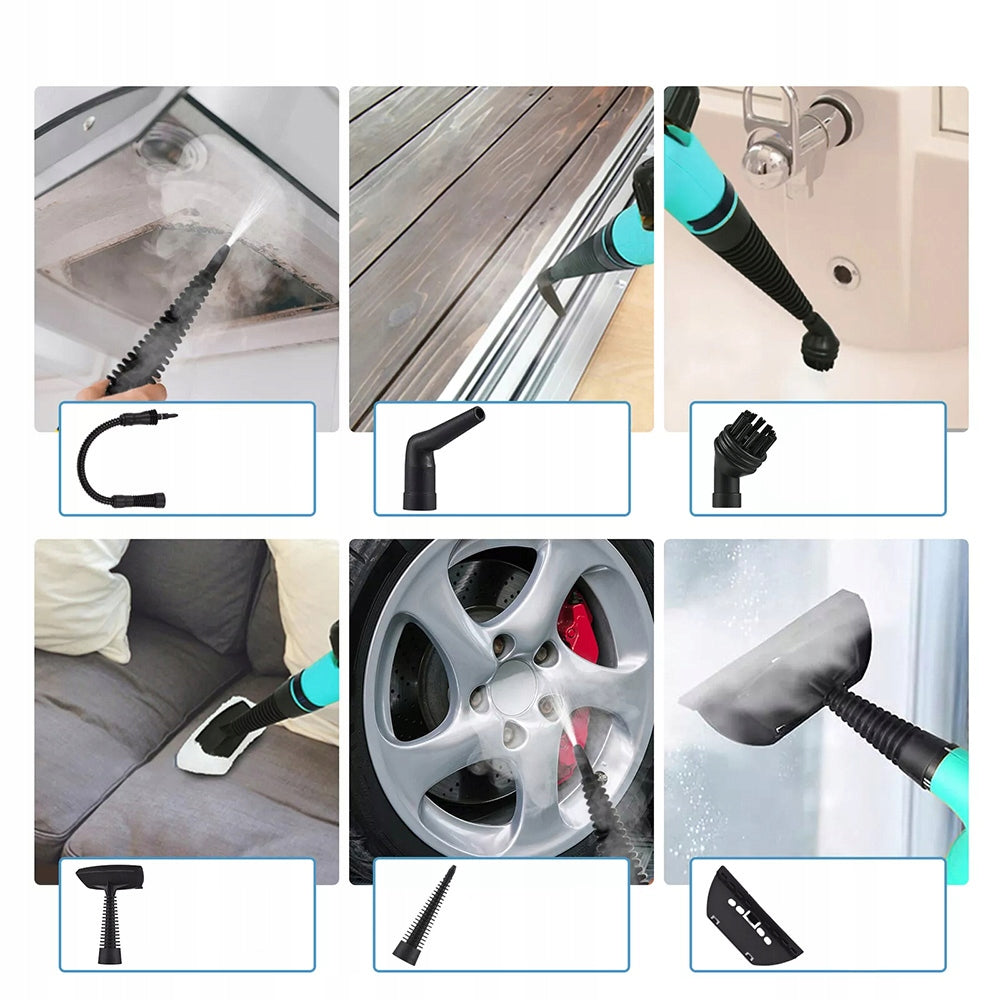 STEAM CLEANER Window Cleaner STEAMER 1050W Manual Washer Batteries included no