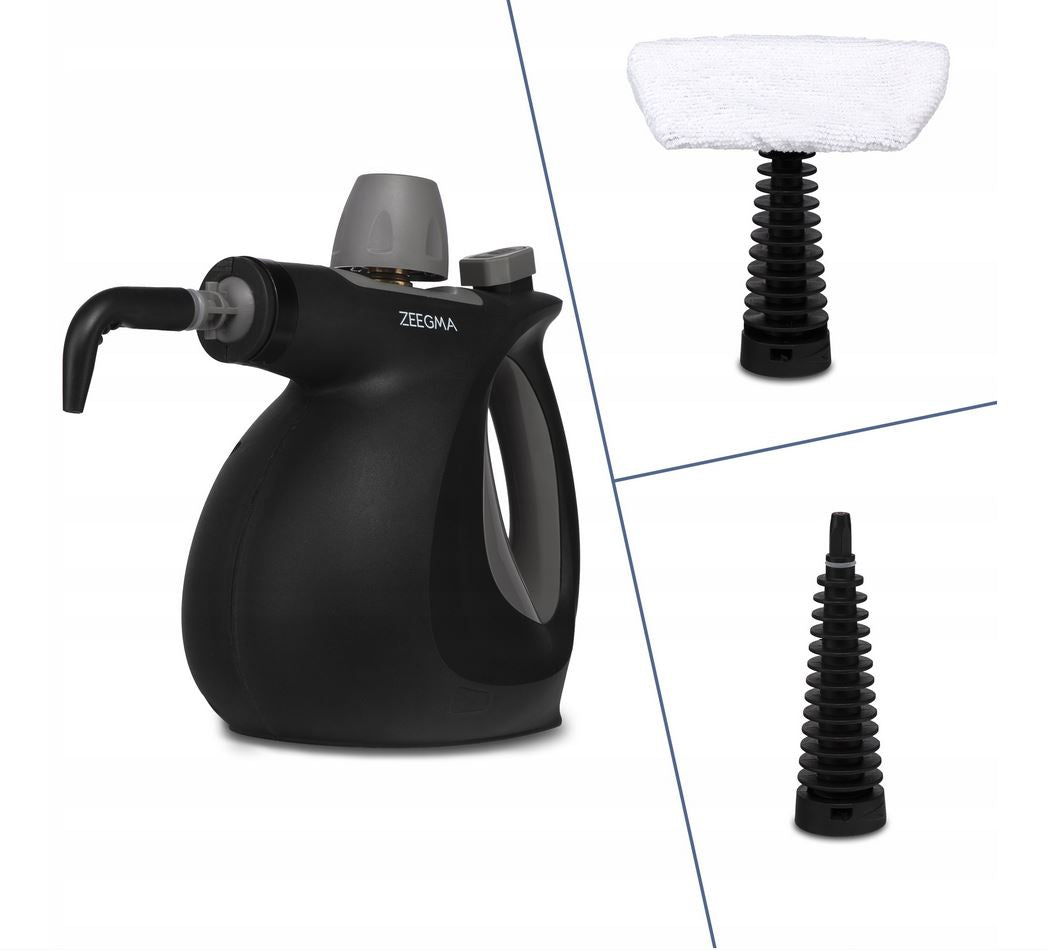 STEAM CLEANER ZEEGMA DRADEN 9in1 STEAM MOP 12 ELEMENTS TIP 1000W TUV Power 1000 W