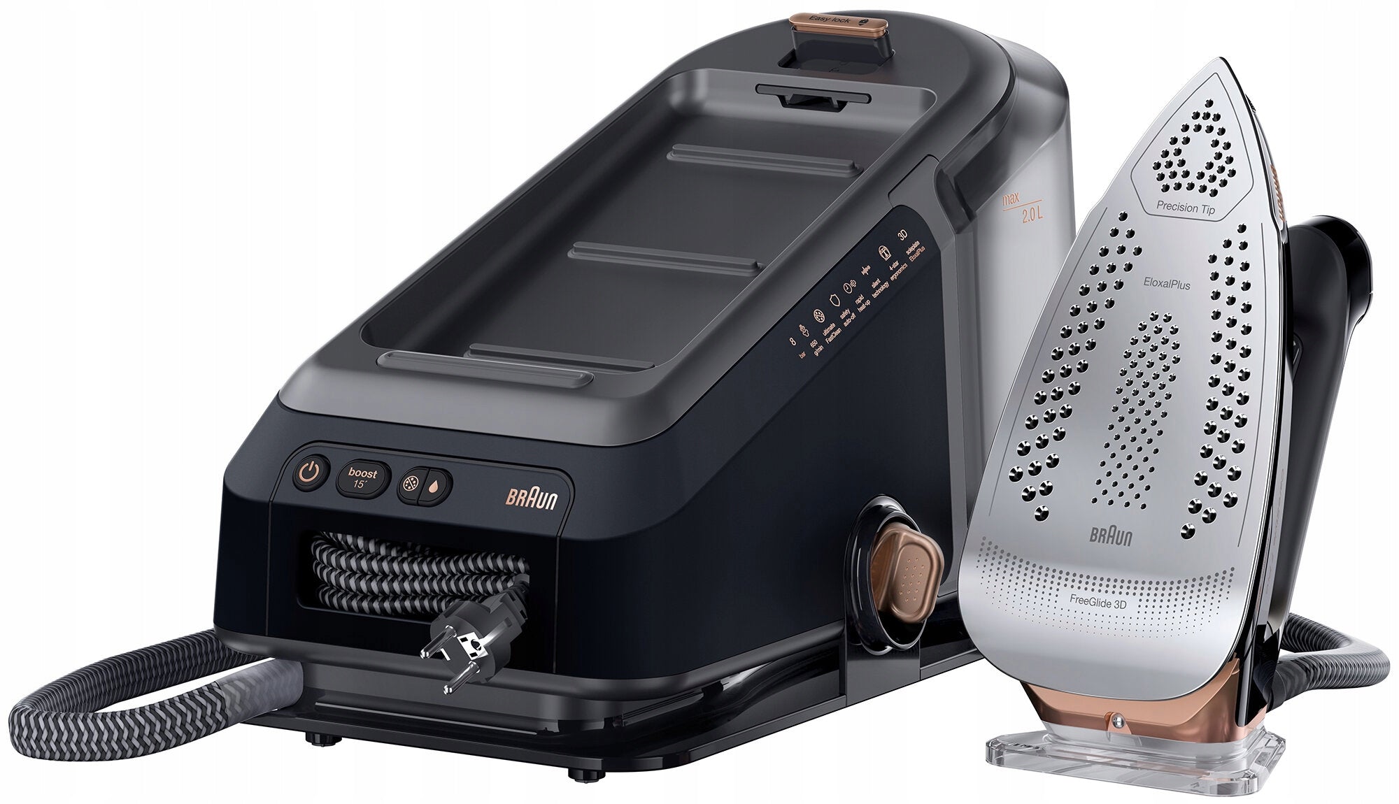 STEAM GENERATOR STATION IRON BRAUN CareStyle 7 Pro IS 7286BK