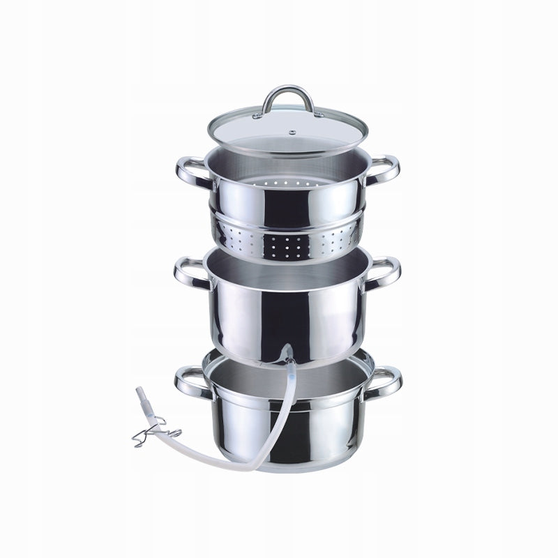 STEAM JUICER 5L STAINLESS STEEL FOR INDUCTION GAS STEAM POT STEAMER Manufacturer code 6189