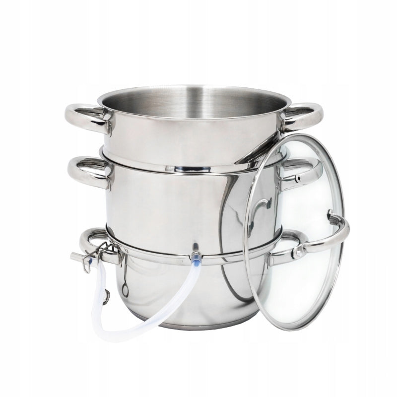 STEAM JUICER 5L STAINLESS STEEL FOR INDUCTION GAS STEAM POT STEAMER