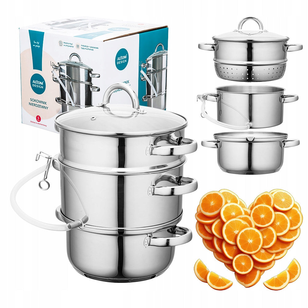 STEAM JUICER 5L juice pot Altom Design cooker induction gas