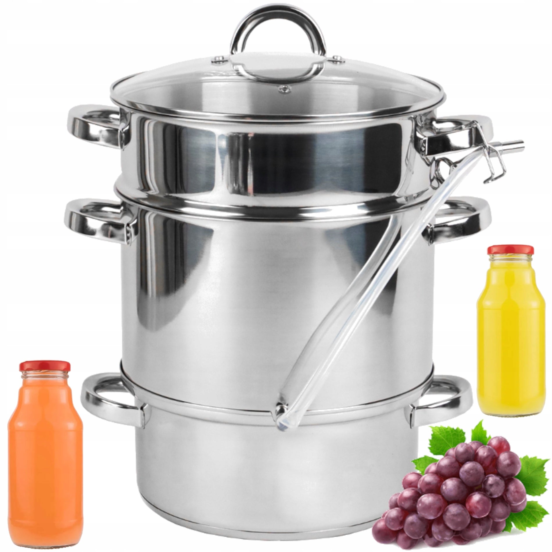 STEAM JUICER 5in1 JUICE COOKING POT SET AND MORE 8l XXL EAN (GTIN) 5908420804268