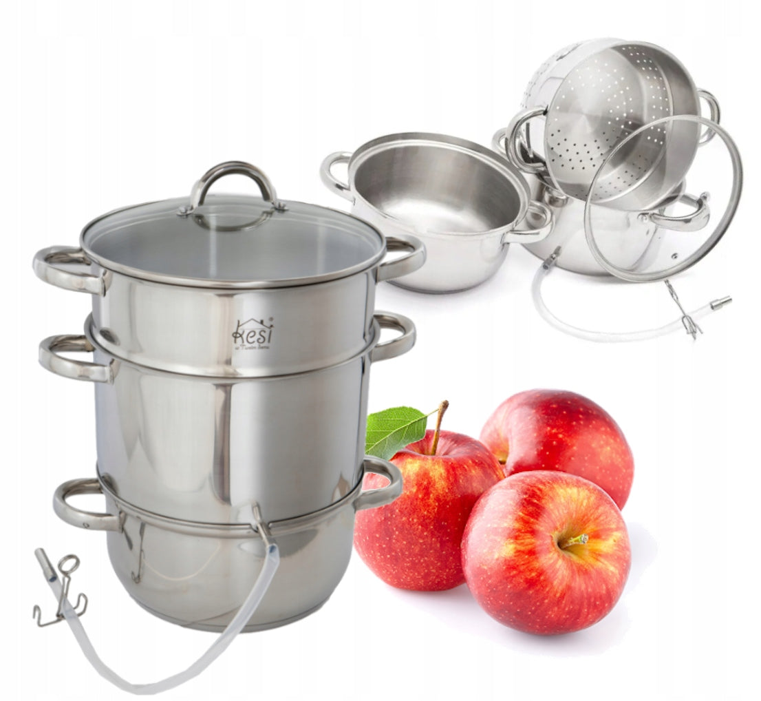STEAM JUICER 8L STAINLESS STEEL GAS INDUCTION