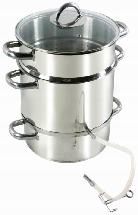 STEAM JUICER FOR INDUCTION 8L FOR FRUIT POT LARGE INDUCTION STEEL Packaging status original