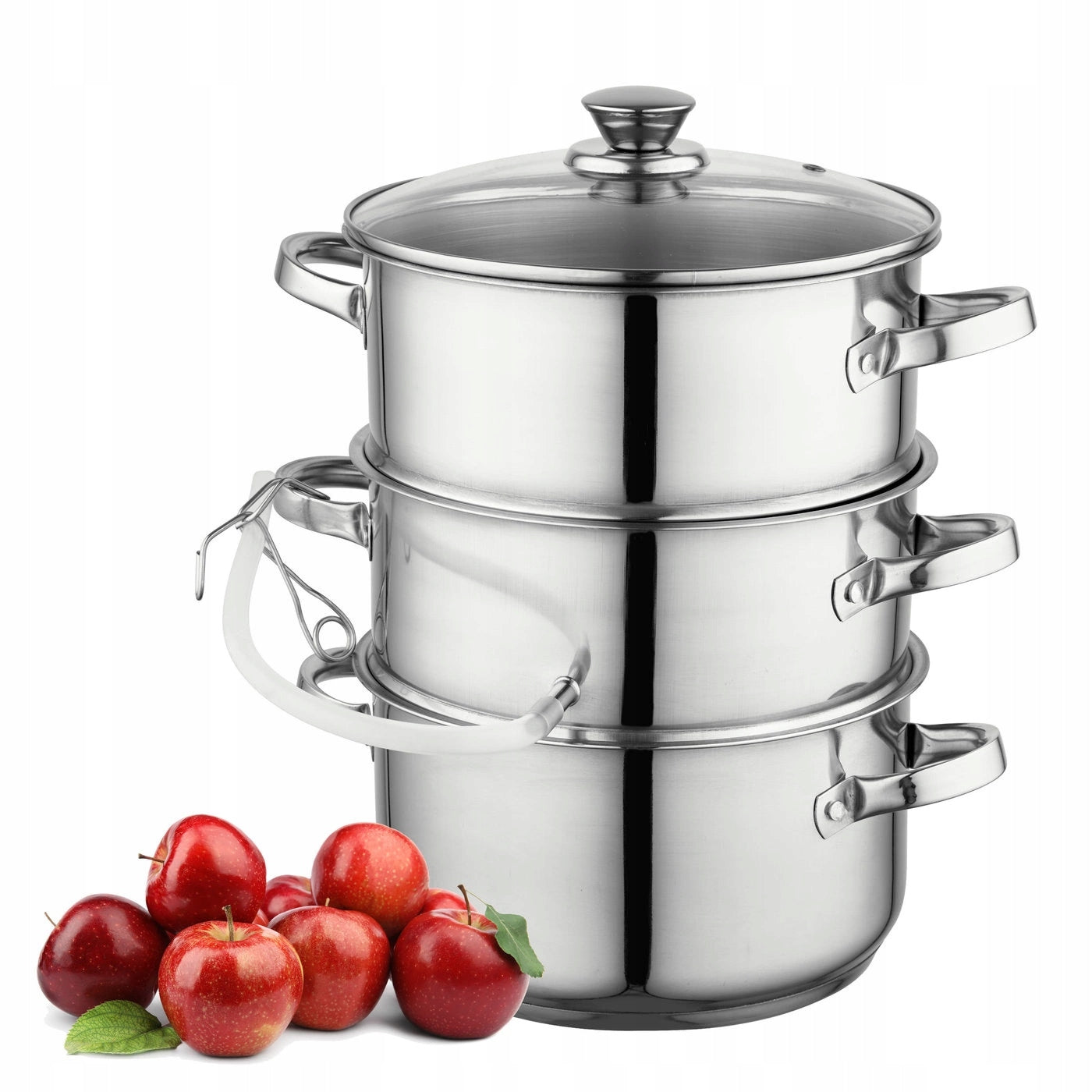 STEAM JUICER MADE OF STAINLESS STEEL 5L GALICJA INDUCTION Manufacturer code 9585