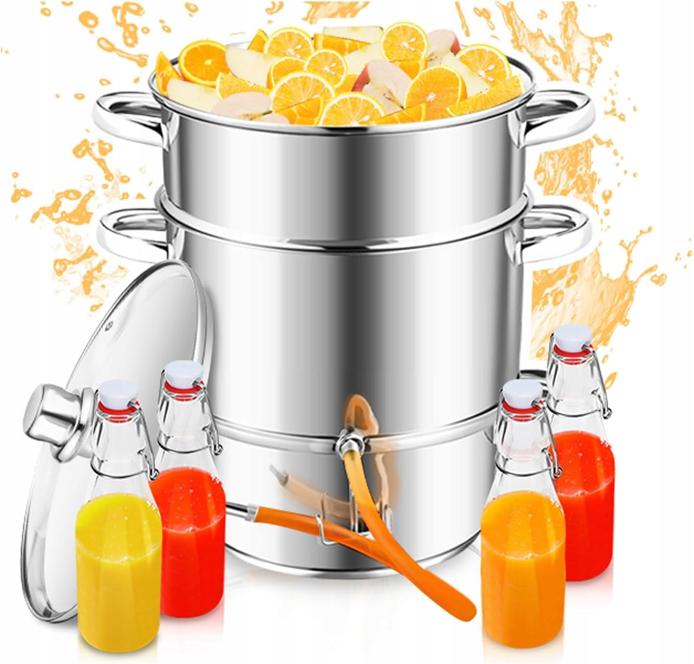 STEAM JUICER MADE OF STAINLESS STEEL 5L GALICJA INDUCTION