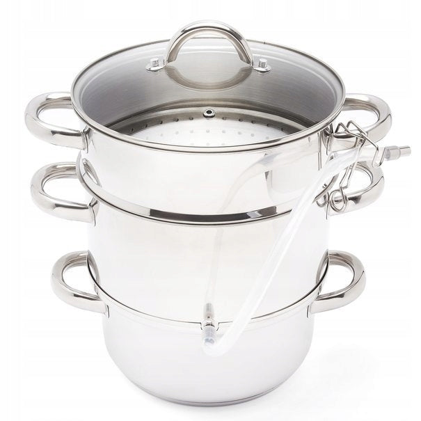 STEAM JUICER STAINLESS STEEL 5l FOR INDUCTION GAS Manufacturer code 5l