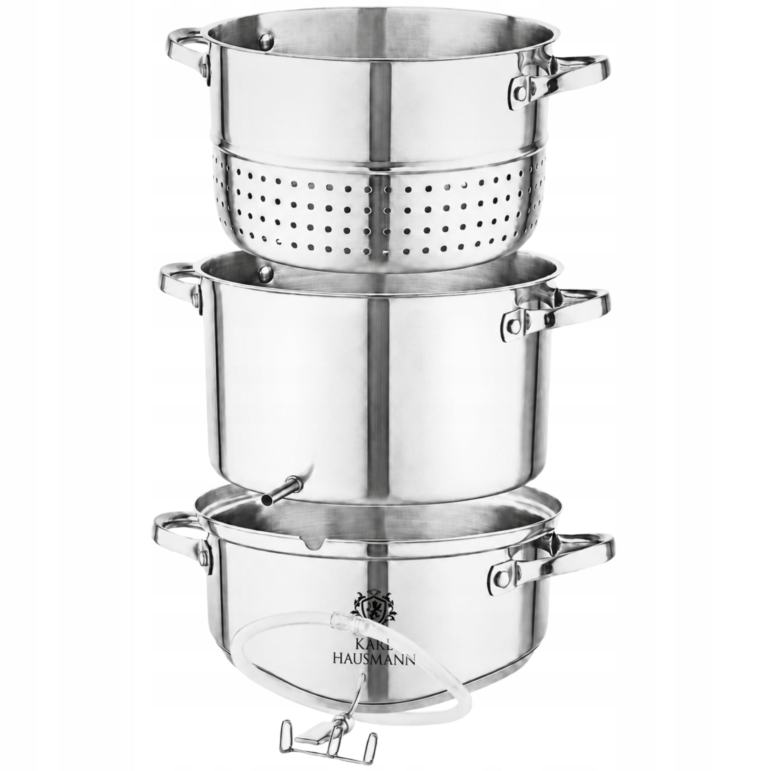 STEAM JUICER STAINLESS STEEL 8L FOR INDUCTION GAS JUICER KARL HAUSMANN