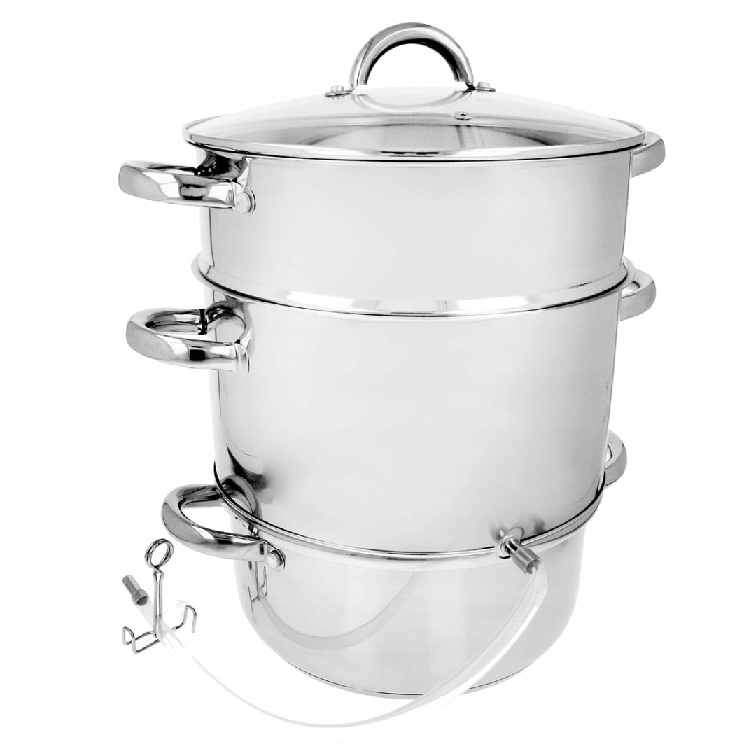 STEAM JUICER STAINLESS STEEL 8L FOR INDUCTION GAS POT FOR JUICE MAKING Manufacturer code 5907881280031