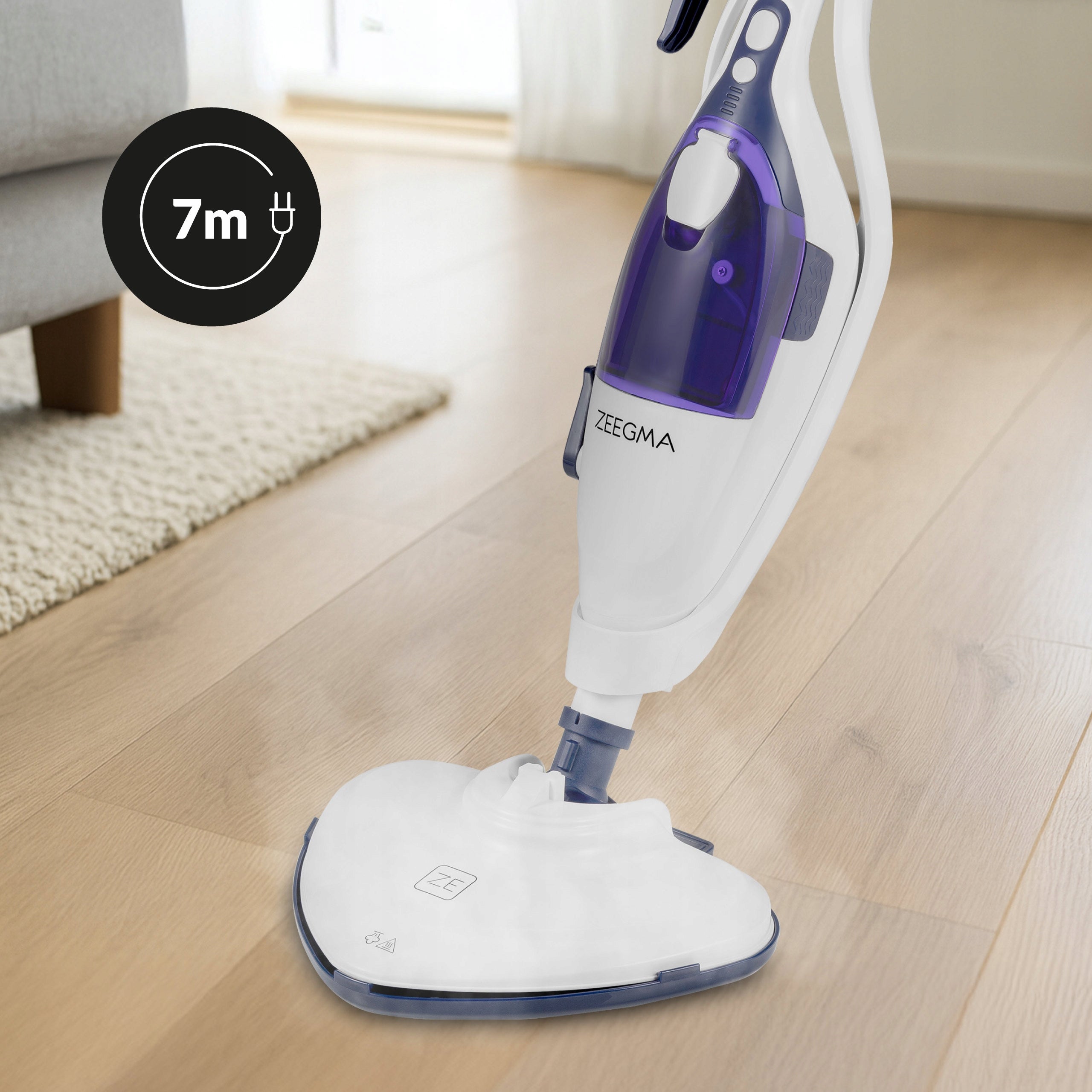 STEAM MOP 13IN1 Pressure Washer for FLOOR Window GROUT + ACCESSORIES Power 1500 W
