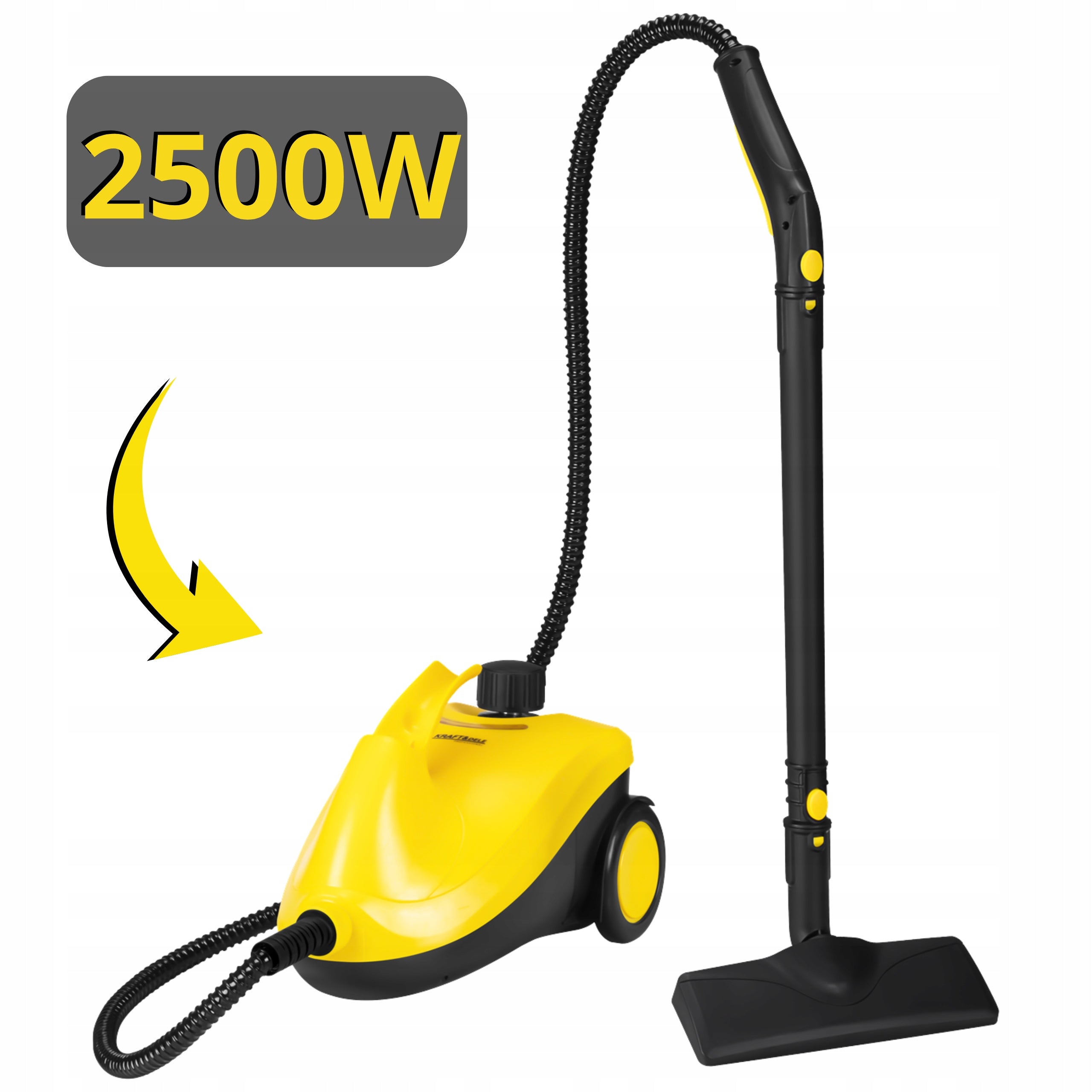 STEAM MOP STEAM CLEANER 2L GROUT WINDOW CLEANER 2500W VACUUM CLEANER STEAMER Brand no brand