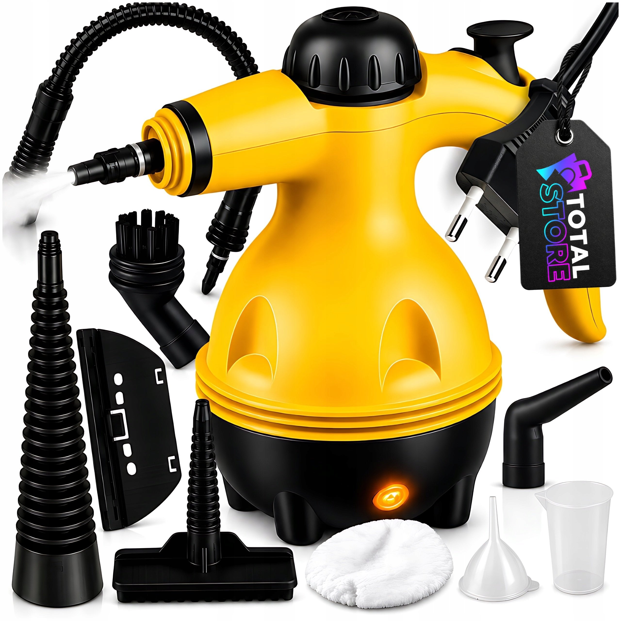 STEAM PRESSURE CLEANER CLEANING 3 BARS + ACCESSORIES 1000W