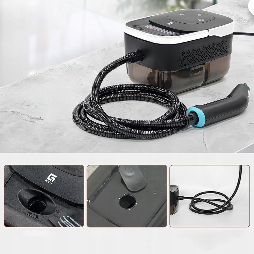 STEAM VACUUM CLEANER HIGH TEMPERATURE HOUSEHOLD CLEANING Maximum steam pressure 3 bar