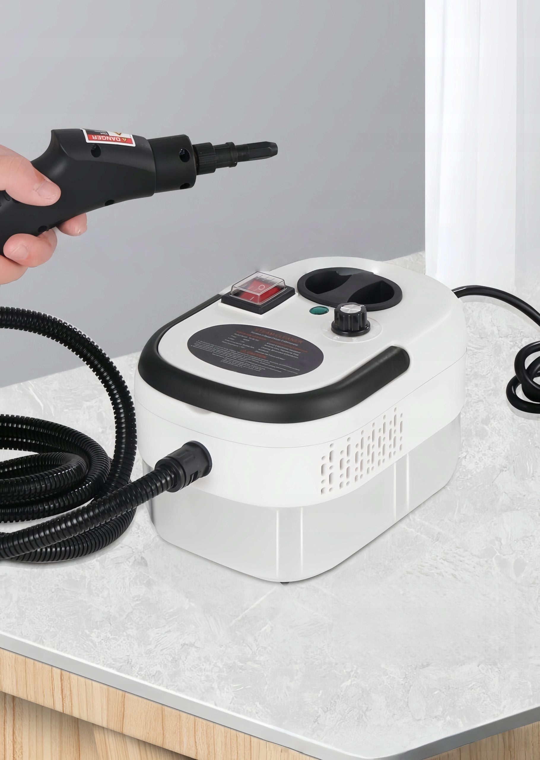 STEAM WASHER STEAM MOP STEAMER POWERFUL 2500W CLEANING KIT Power 2500 W