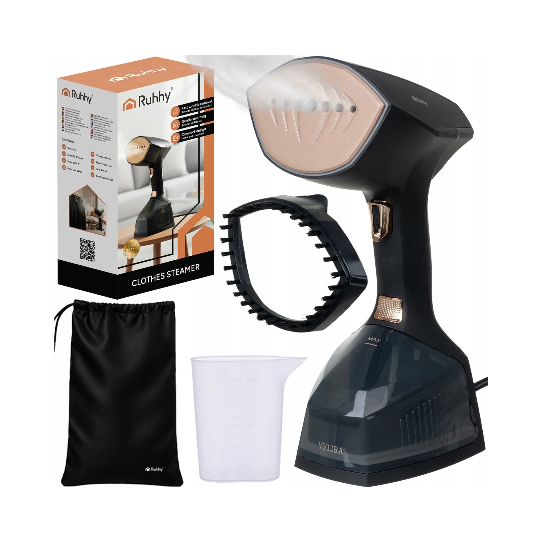 STEAMER CLOTHES STEAM IRON FAST HEATING 3 MODES 2000W