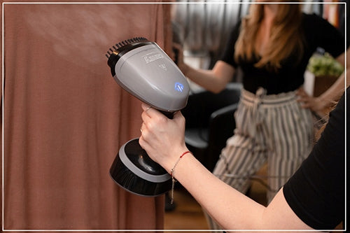STEAMER CLOTHES STEAMER STEAM IRON 1800W MANUAL STEAM GENERATOR Dominant color multicolor