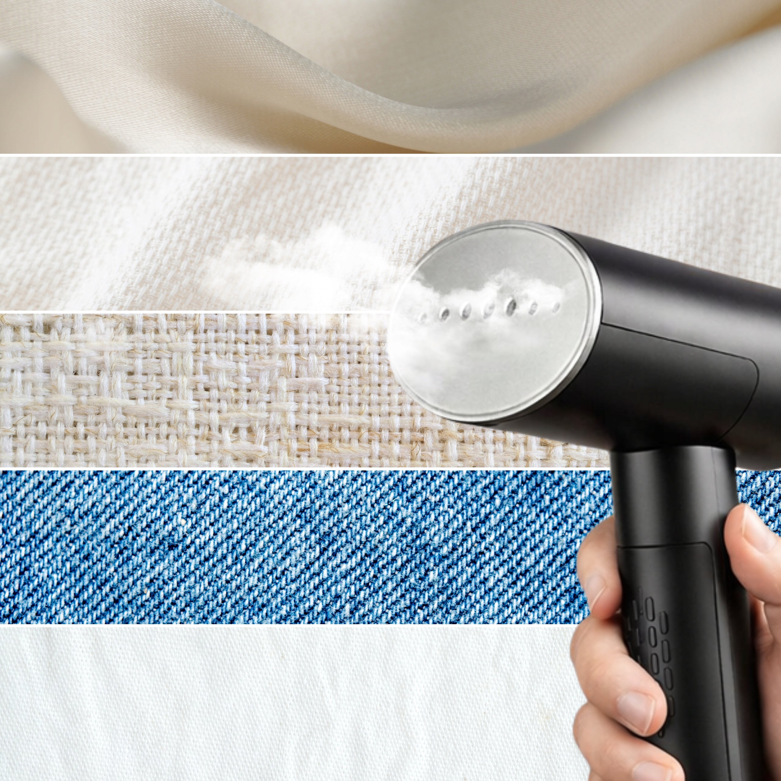 STEAMER FOR CLOTHES IRON STEAMER 2500W STRONG 45G/MIN CERAMIC FOOT Type handheld