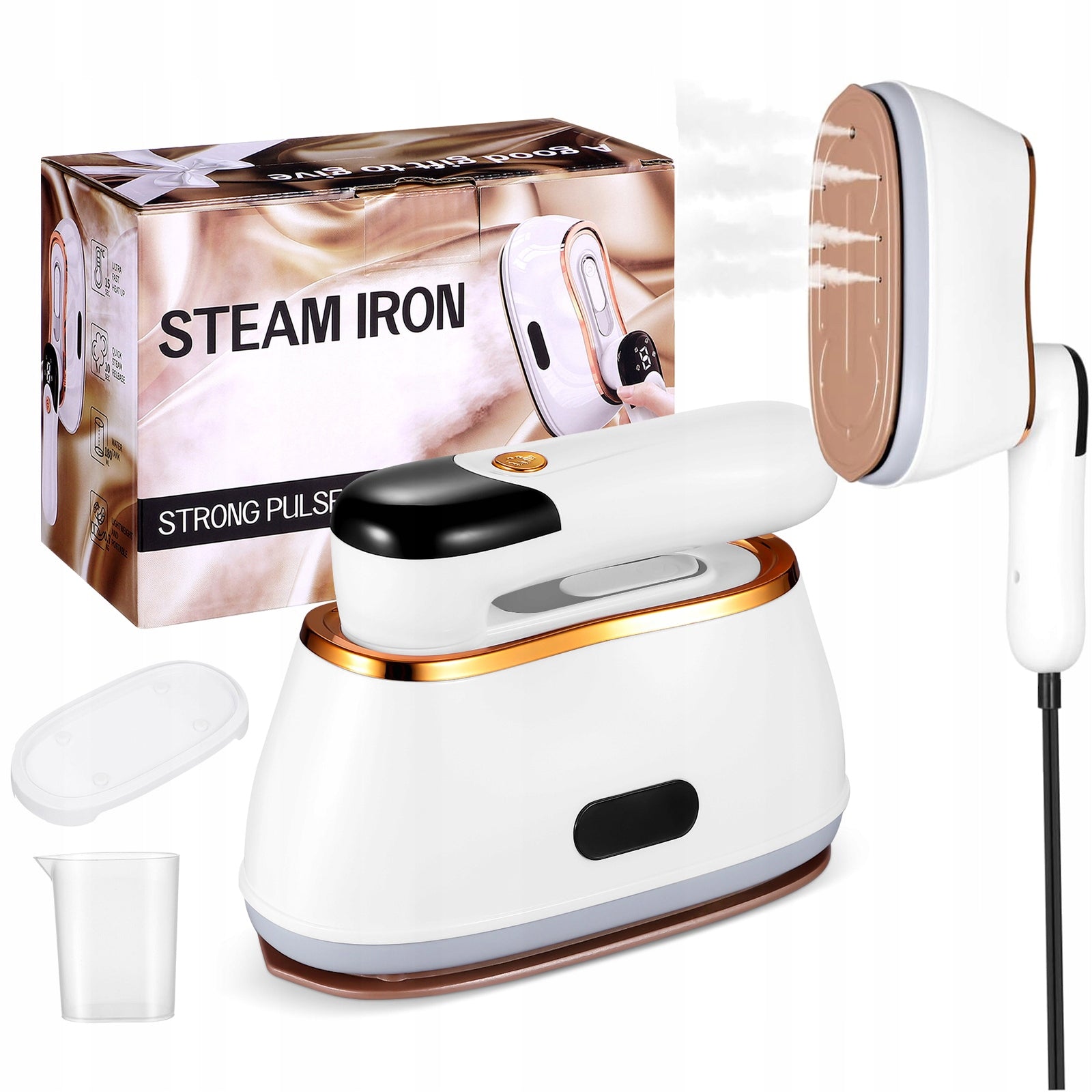 STEAMER FOR CLOTHES IRON Steam small steamer Travel tourist 1200W