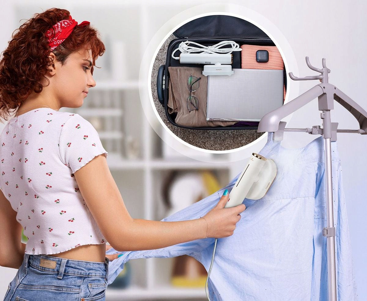 STEAMER FOR CLOTHES IRON Steam small steamer Travel tourist 1300W Brand no brand