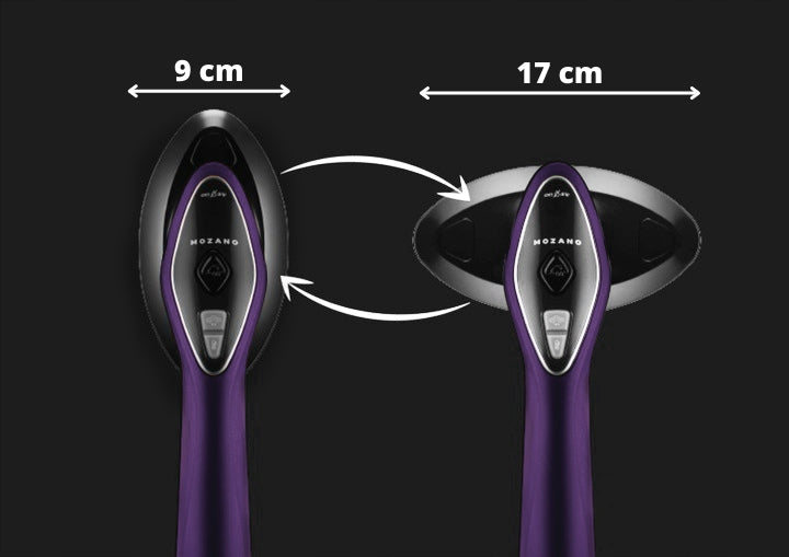STEAMER FOR CLOTHES STEAM IRON STEAMER STEAM GENERATOR 2500W MOZANO Dominant color purple