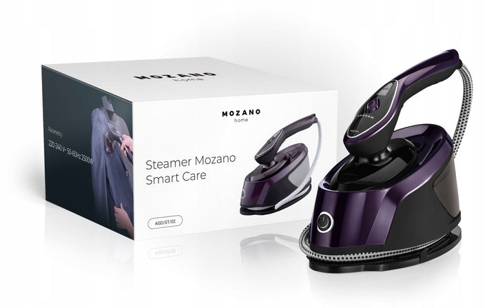 STEAMER FOR CLOTHES STEAM IRON STEAMER STEAM GENERATOR 2500W MOZANO Product weight 2.5 kg