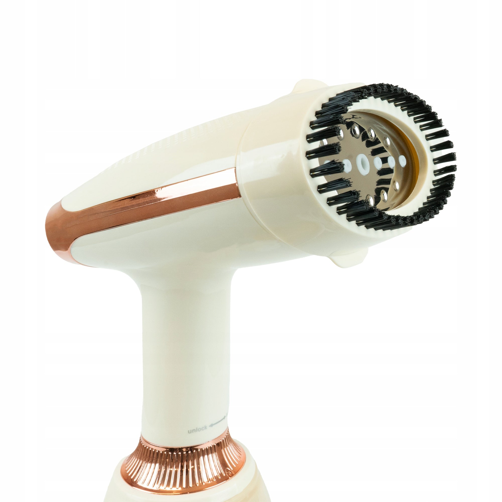 STEAMER STEAM IRON 1500W 3 STAGE STEAM ADJUSTMENT + CLIP BRUSH Dominant color beige/brown