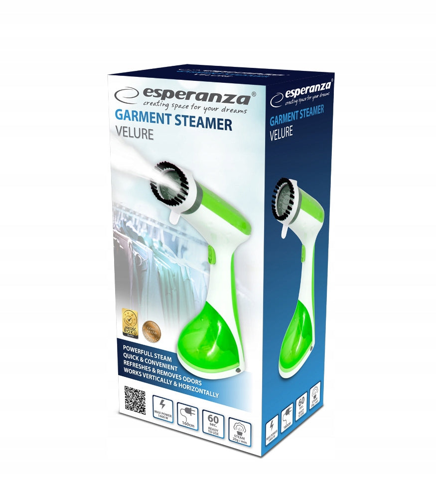 STEAMER STEAM IRON FOR CLOTHES STEAMER 1400W Model Velure