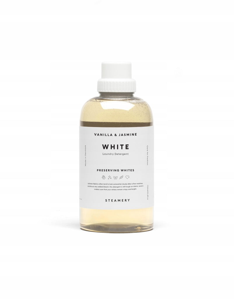 STEAMERY WHITE - WASHING LIQUID FOR WHITE FABRICS 750 ML