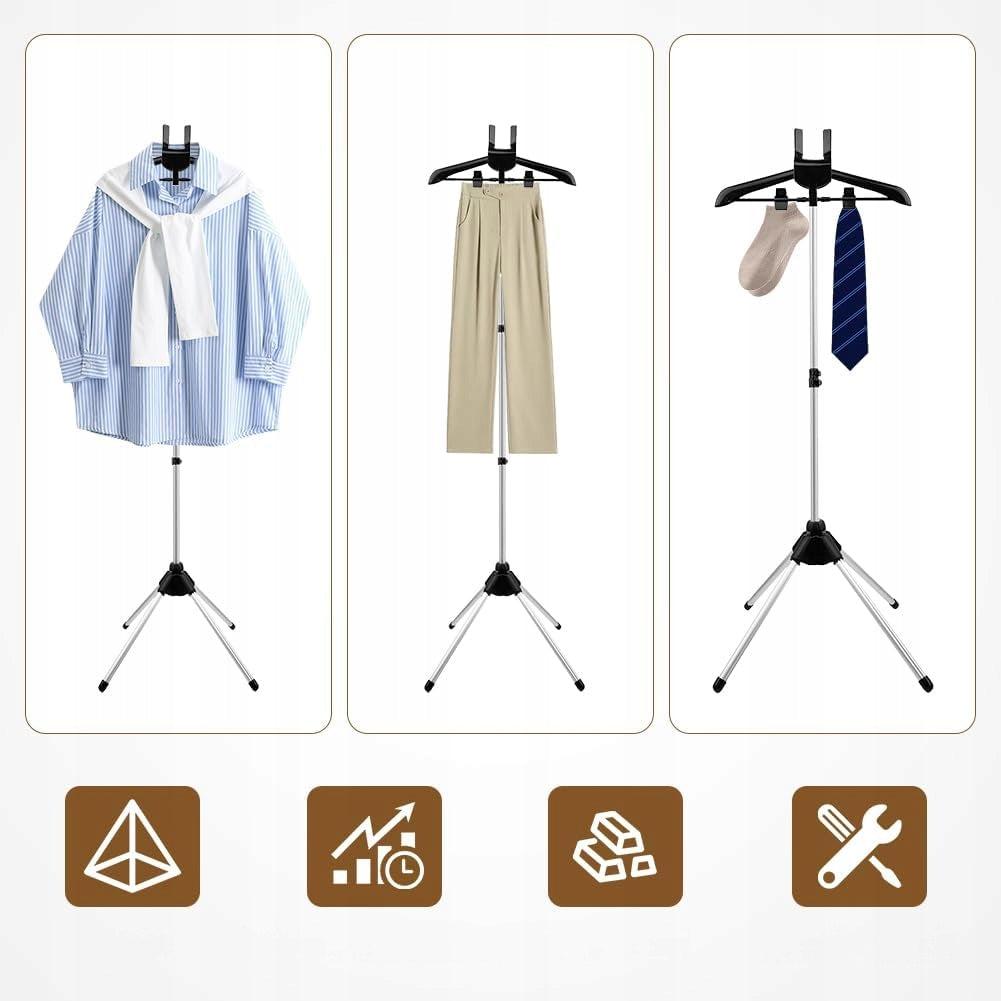 STEAMING RACK, TELESCOPIC CLOTHES STEAMER HOLDER Brand no brand