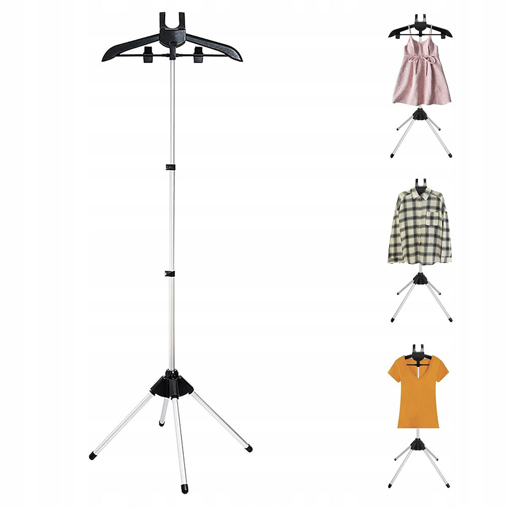 STEAMING RACK, TELESCOPIC CLOTHES STEAMER HOLDER