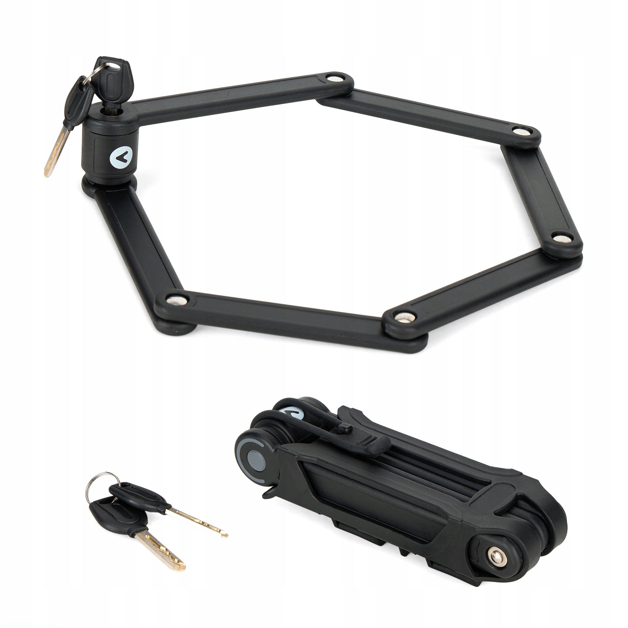 STEEL FOLDING BICYCLE CLASP SECURITY ATTABO FOR KEY F.84 cm