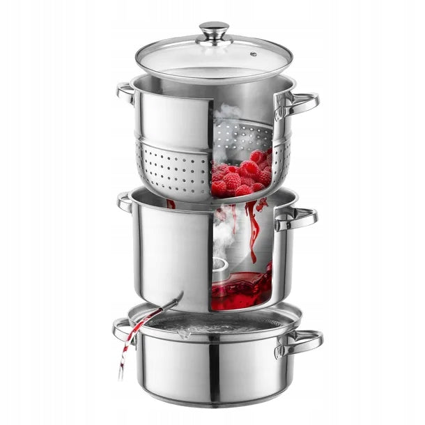 STEEL JUICER ZILNER 8 l SILVER INDUCTION Manufacturer code SOKOWNIK ZL WNIK ZL-5220