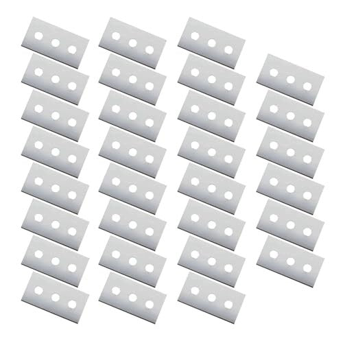 STEEL REPLACEMENT SCRAPER BLADES FOR CERAMICS SET OF 30 PCS. metal Brand no brand
