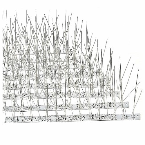 STEEL SPIKES AGAINST PIGEON BIRDS FOR MOUNTING 18 PCS. 360 SPIKES